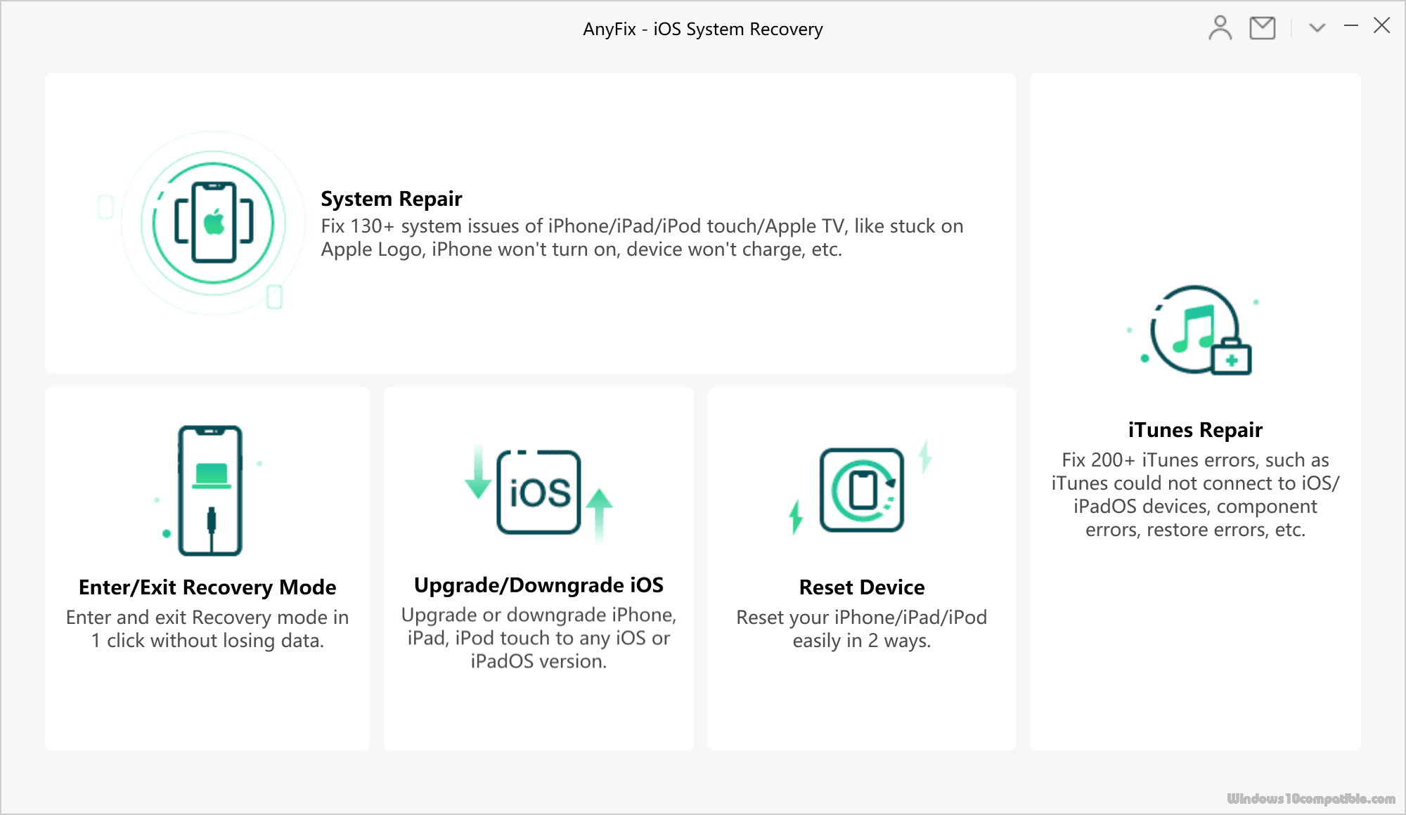 anyfix ios recovery